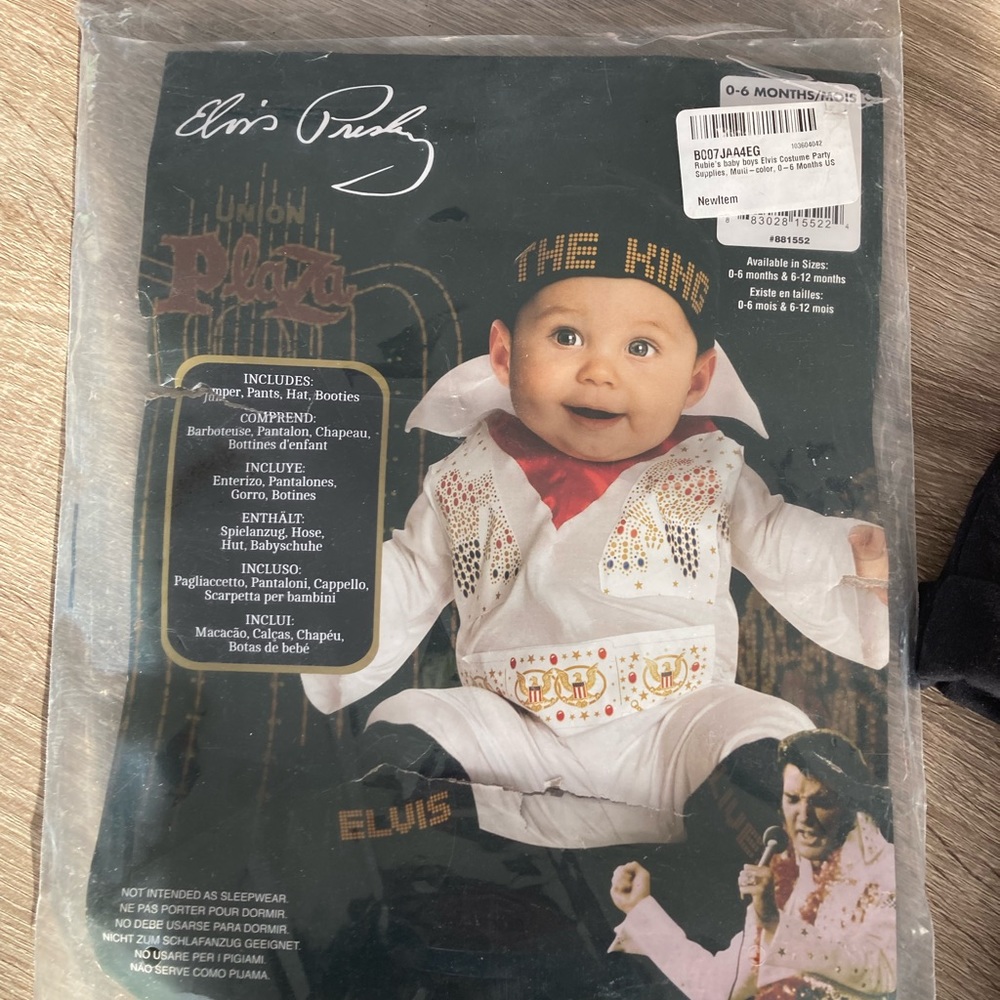 Elvis baby Halloween costume